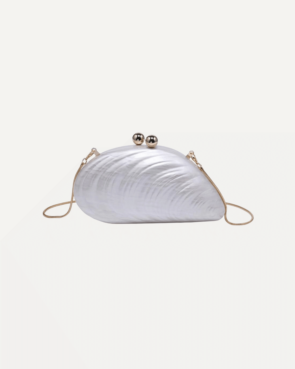 Robyn Shell Evening Clutch