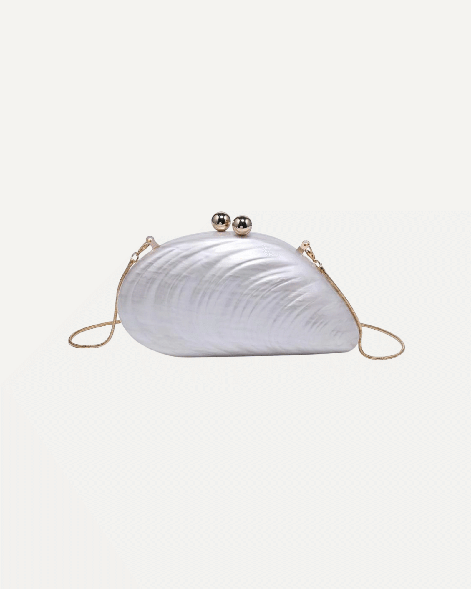 Robyn Shell Evening Clutch