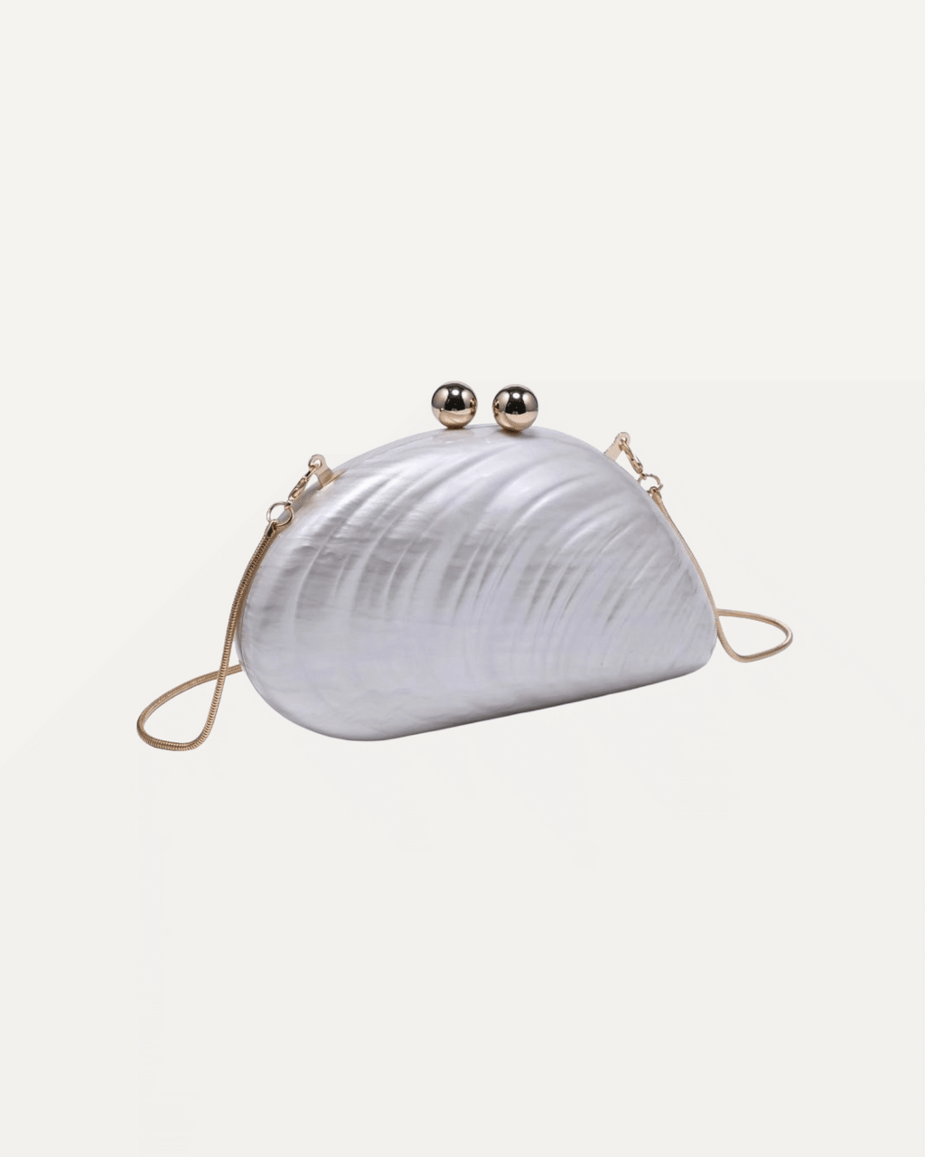 Robyn Shell Evening Clutch