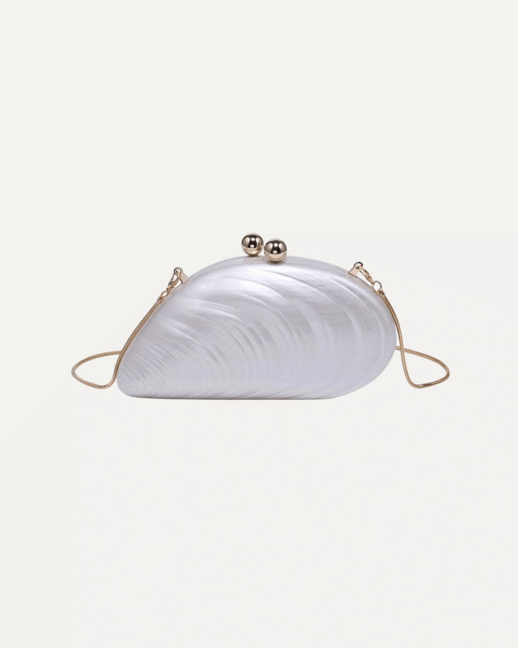 Robyn Shell Evening Clutch
