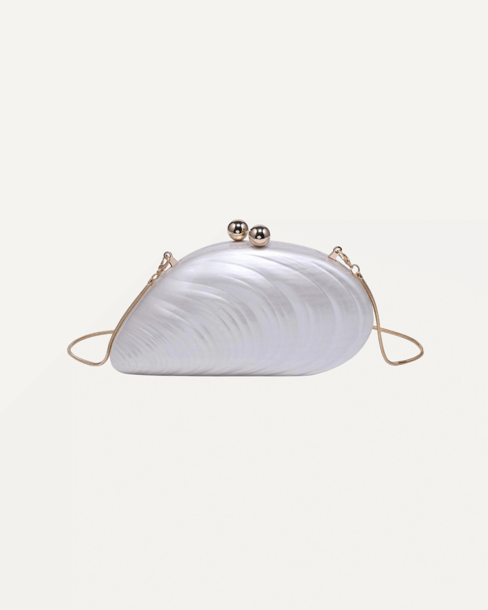 Robyn Shell Evening Clutch