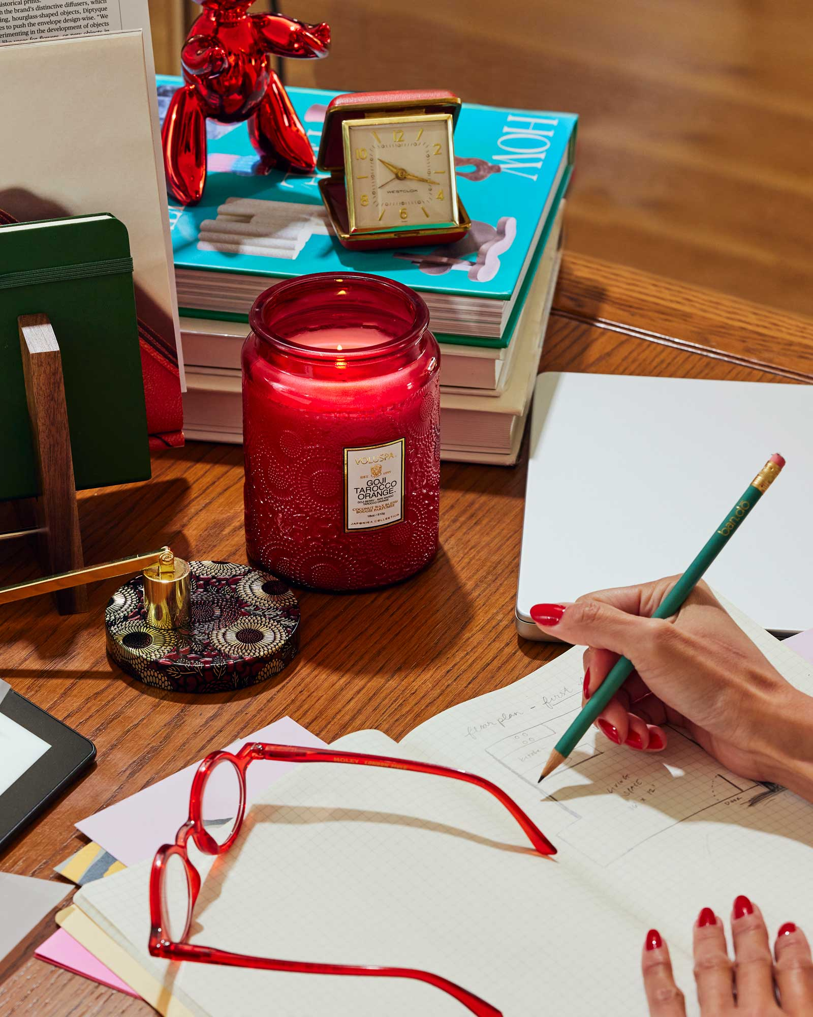 Goji Tarocco Orange Large Jar Candle