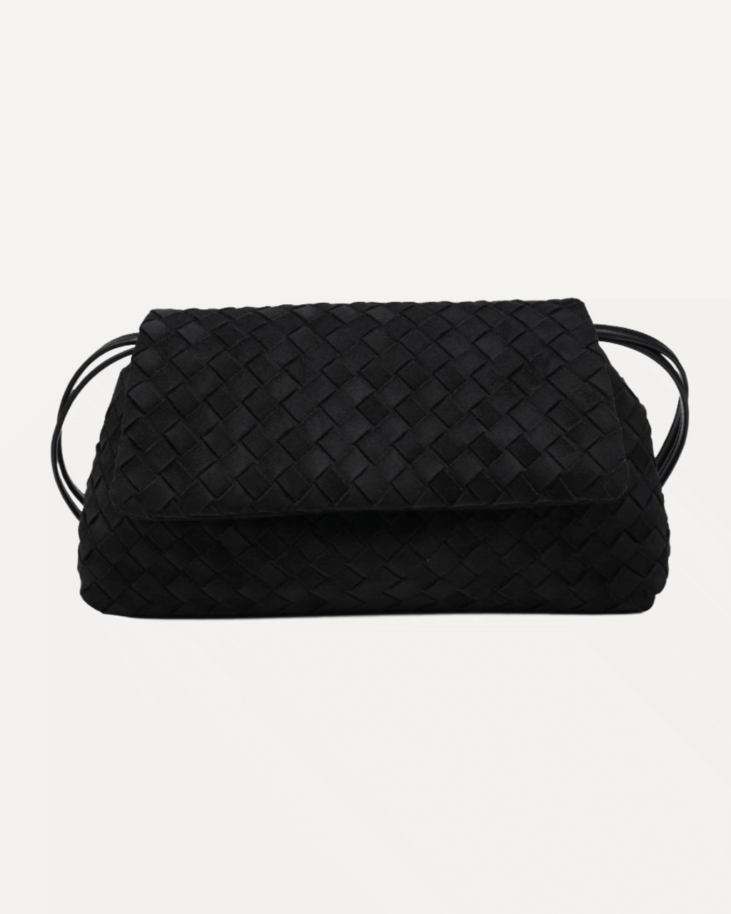 Salem Faux Suede Woven Crossbody