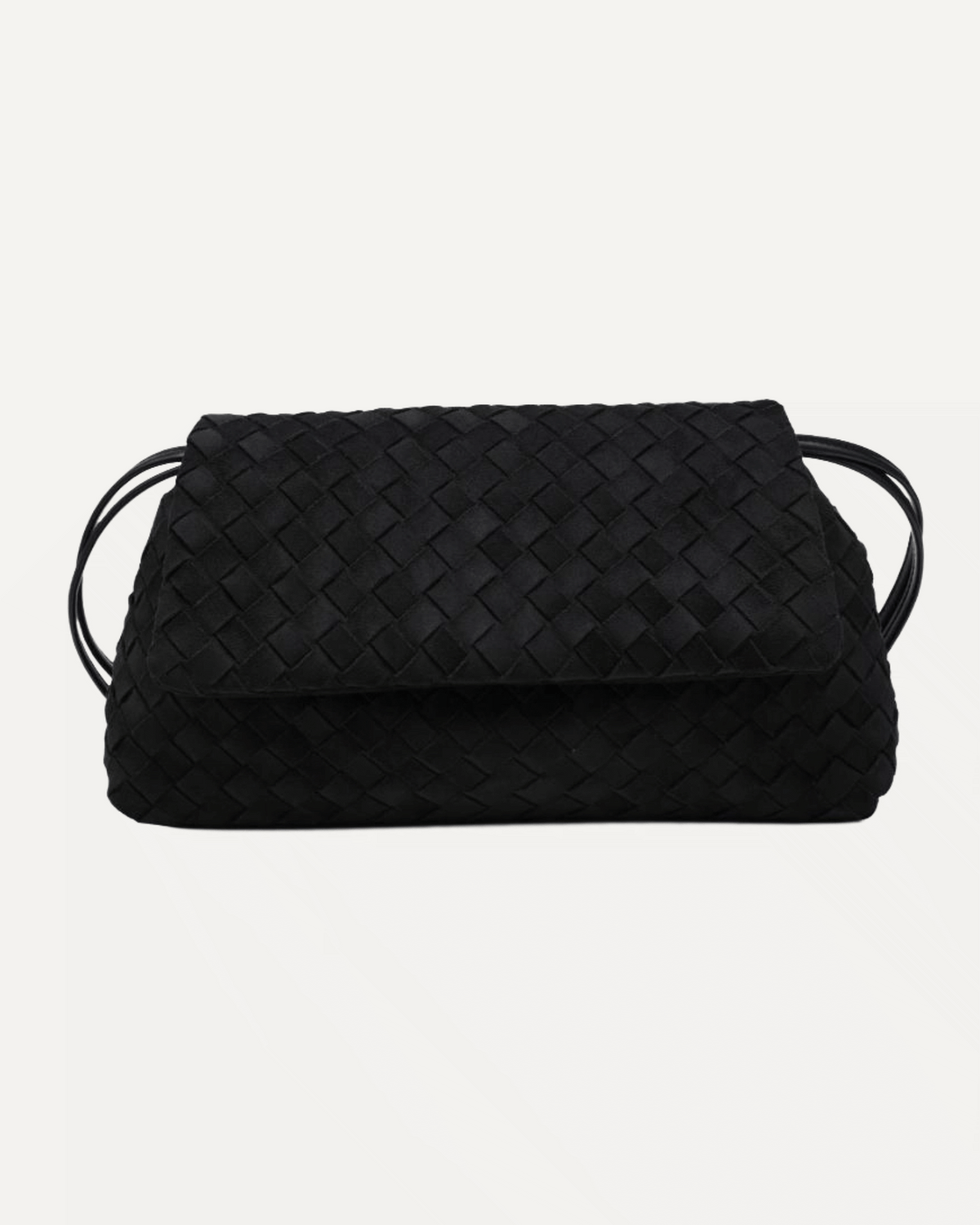 Salem Faux Suede Woven Crossbody