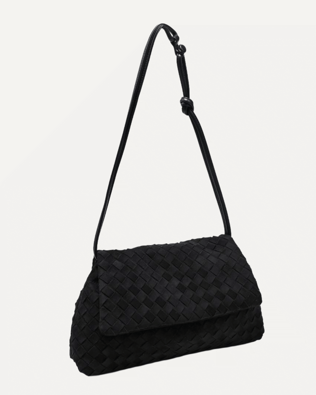 Salem Faux Suede Woven Crossbody