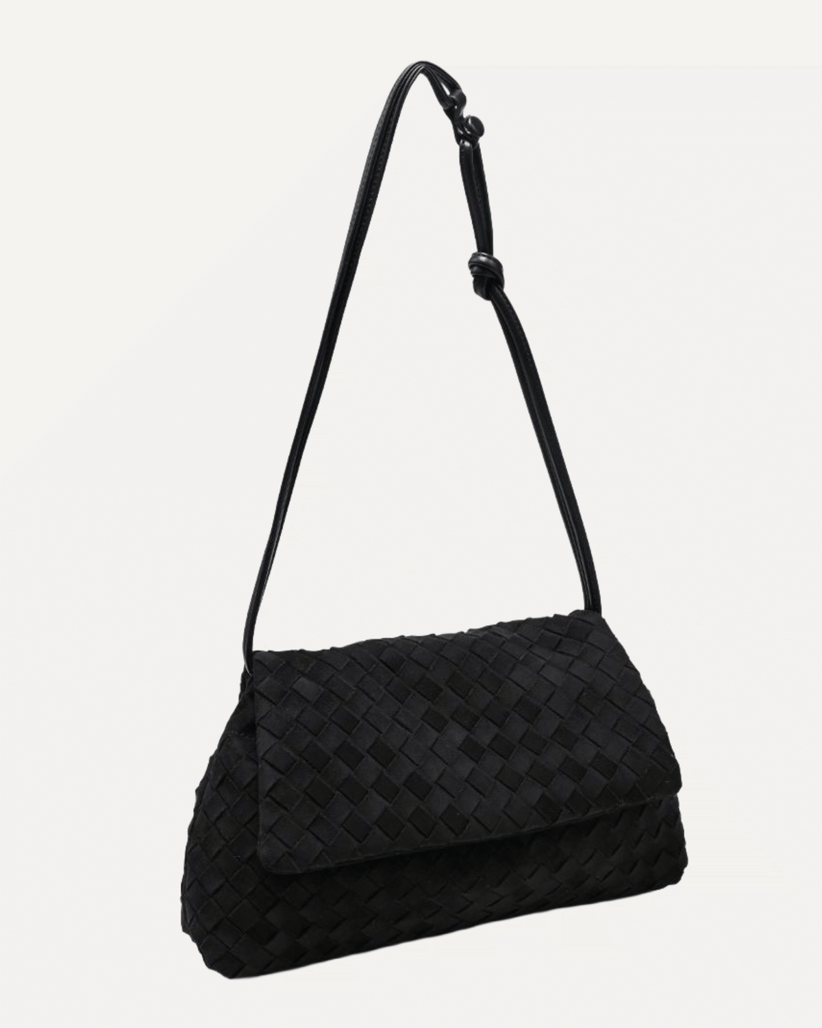 Salem Faux Suede Woven Crossbody