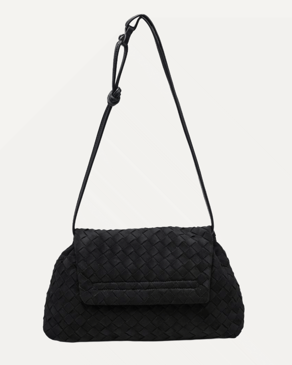 Salem Faux Suede Woven Crossbody