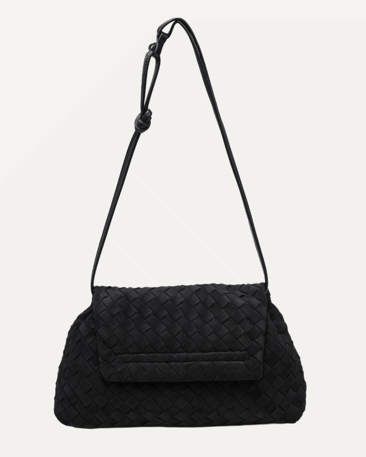 Salem Faux Suede Woven Crossbody