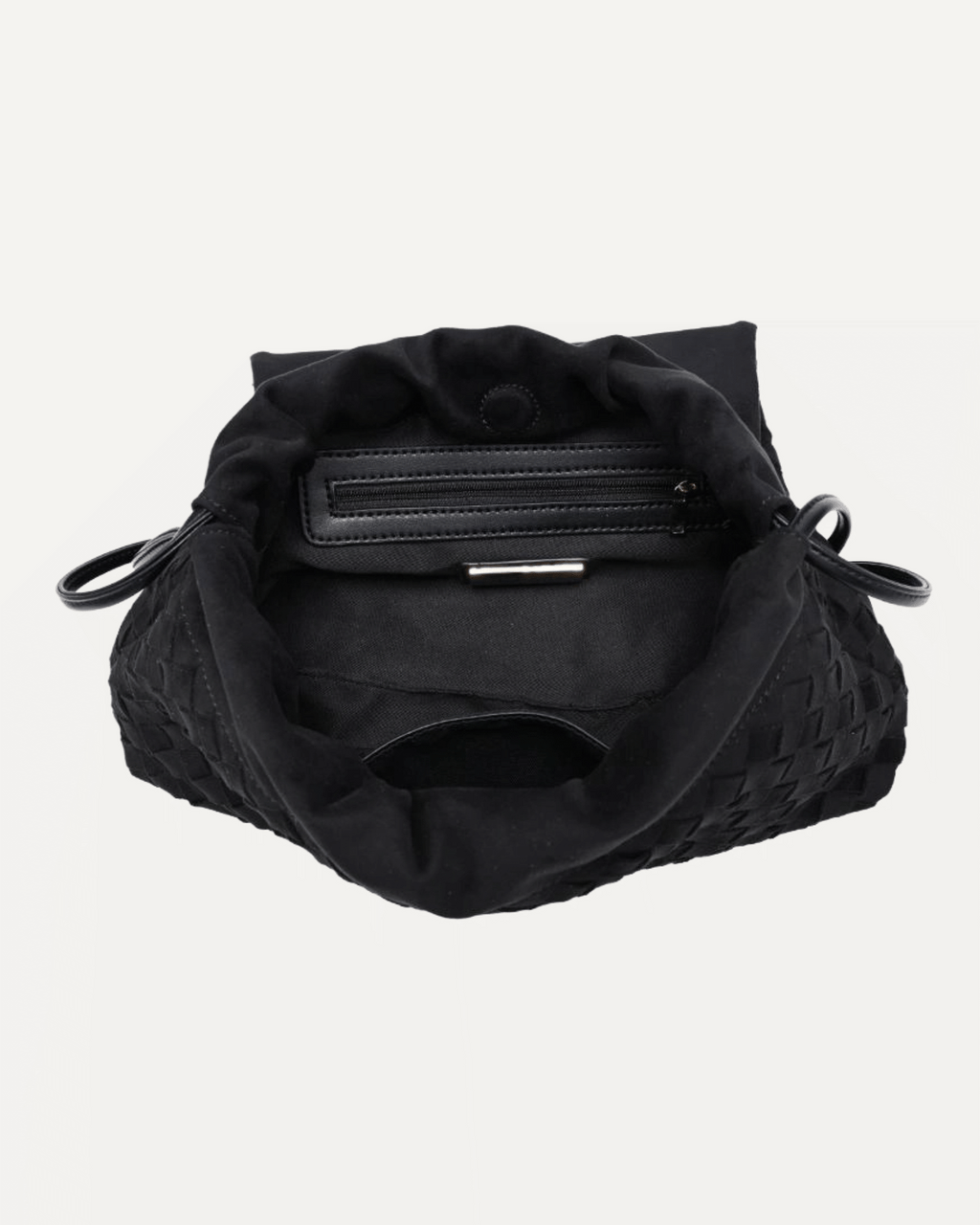 Salem Faux Suede Woven Crossbody