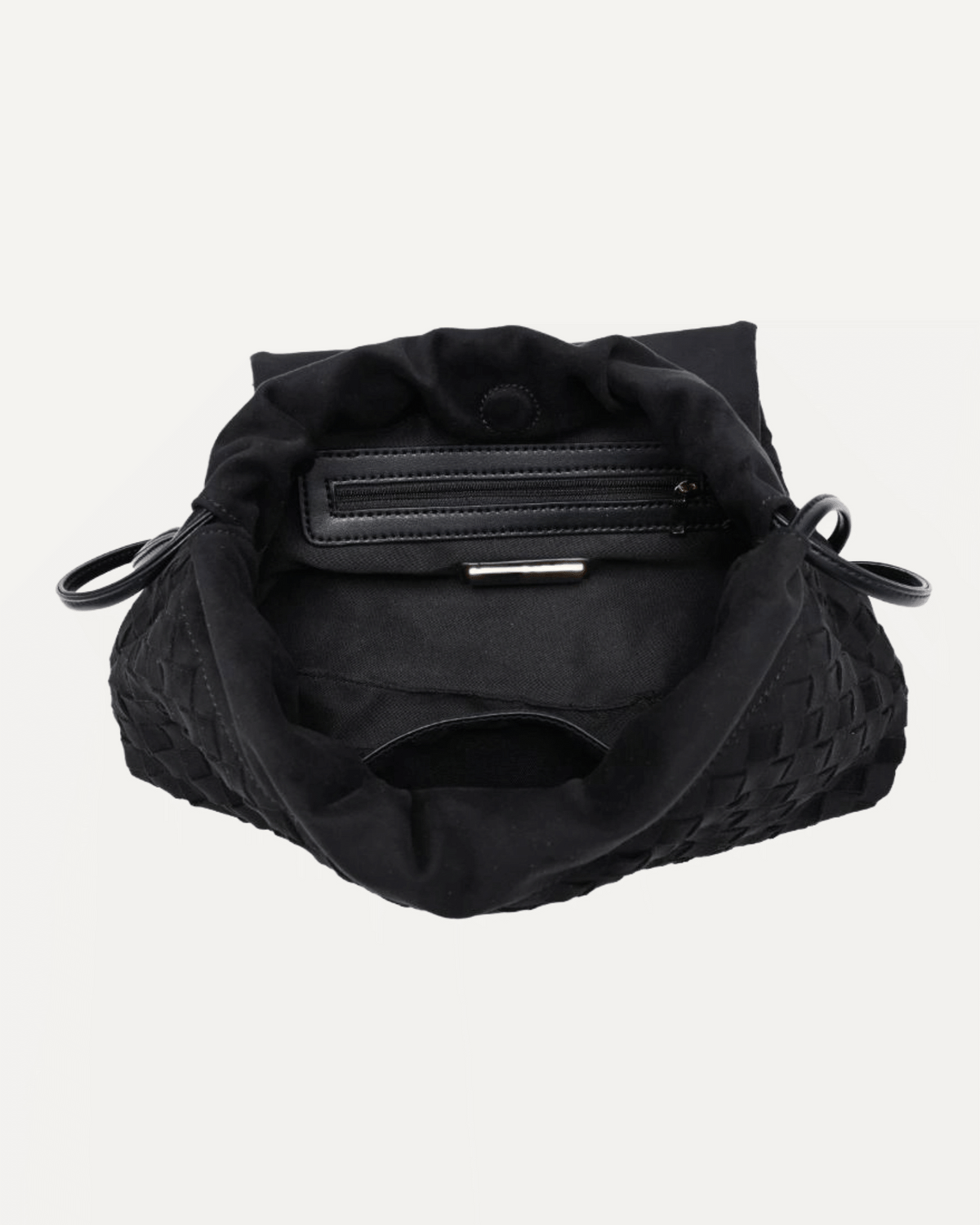 Salem Faux Suede Woven Crossbody