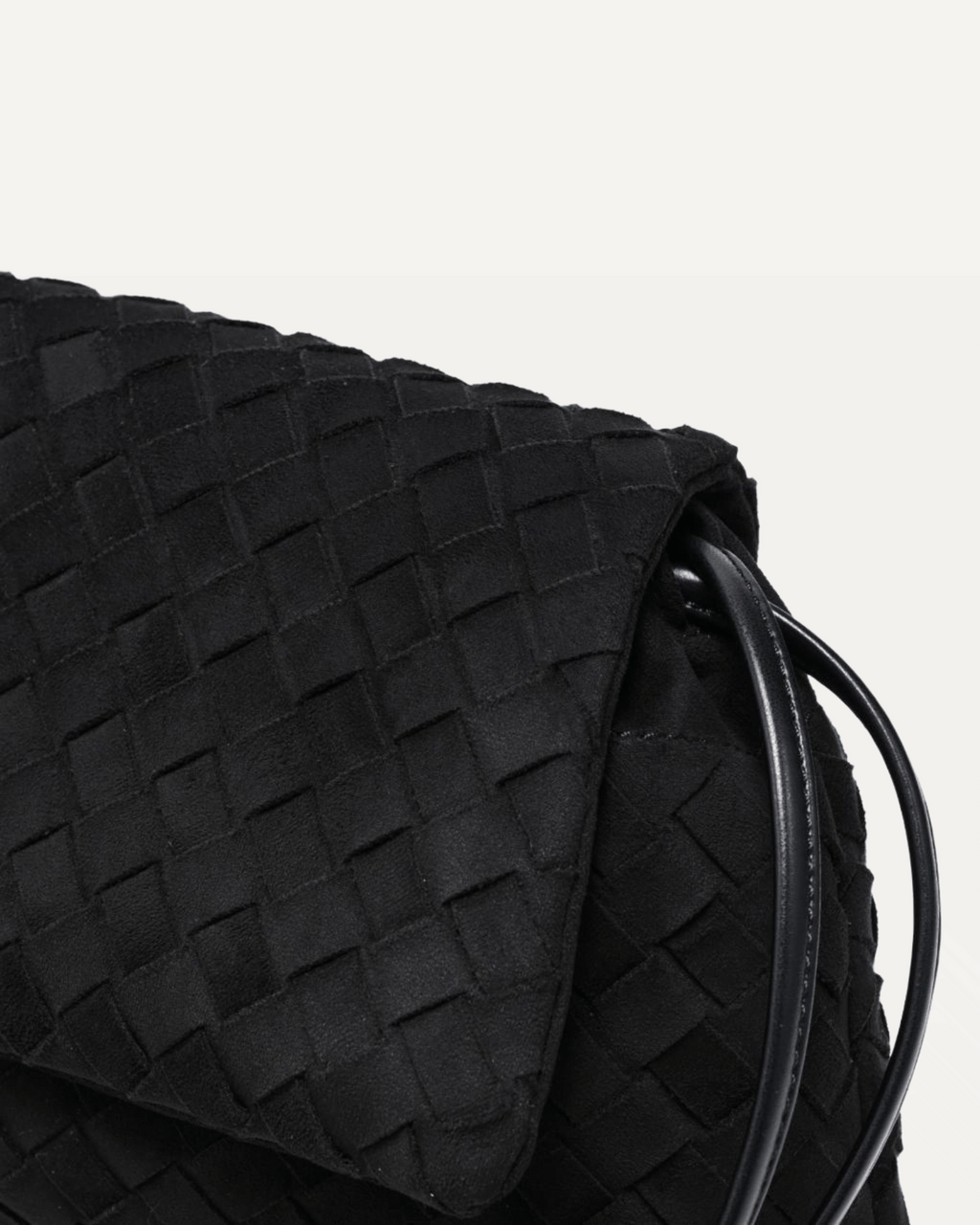 Salem Faux Suede Woven Crossbody