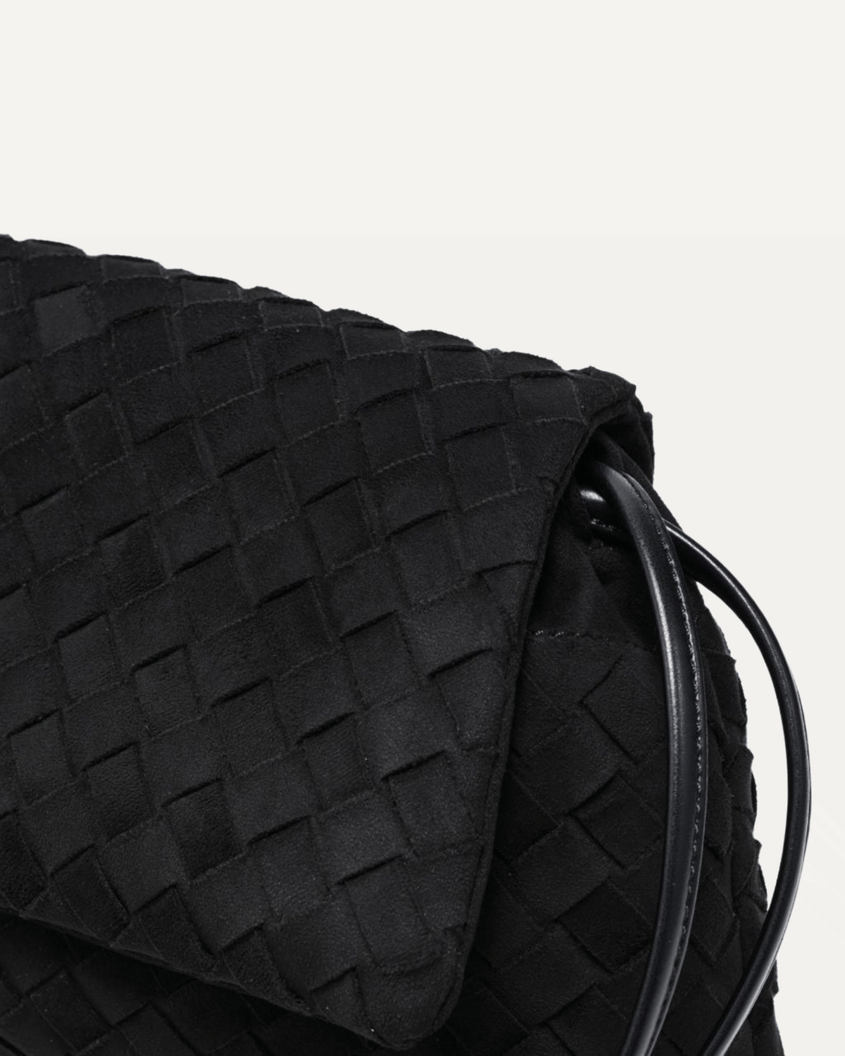 Salem Faux Suede Woven Crossbody