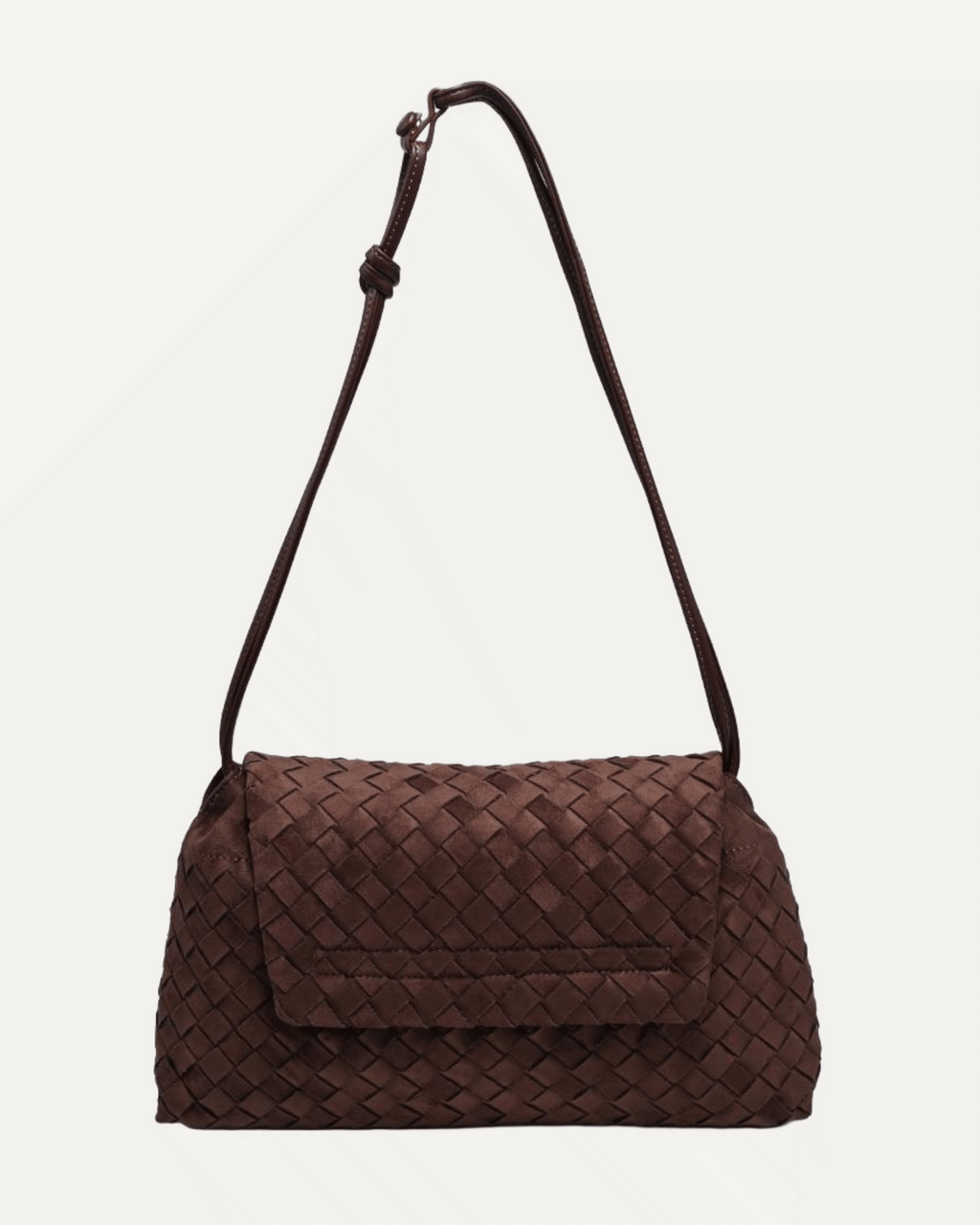 Salem Faux Suede Woven Crossbody