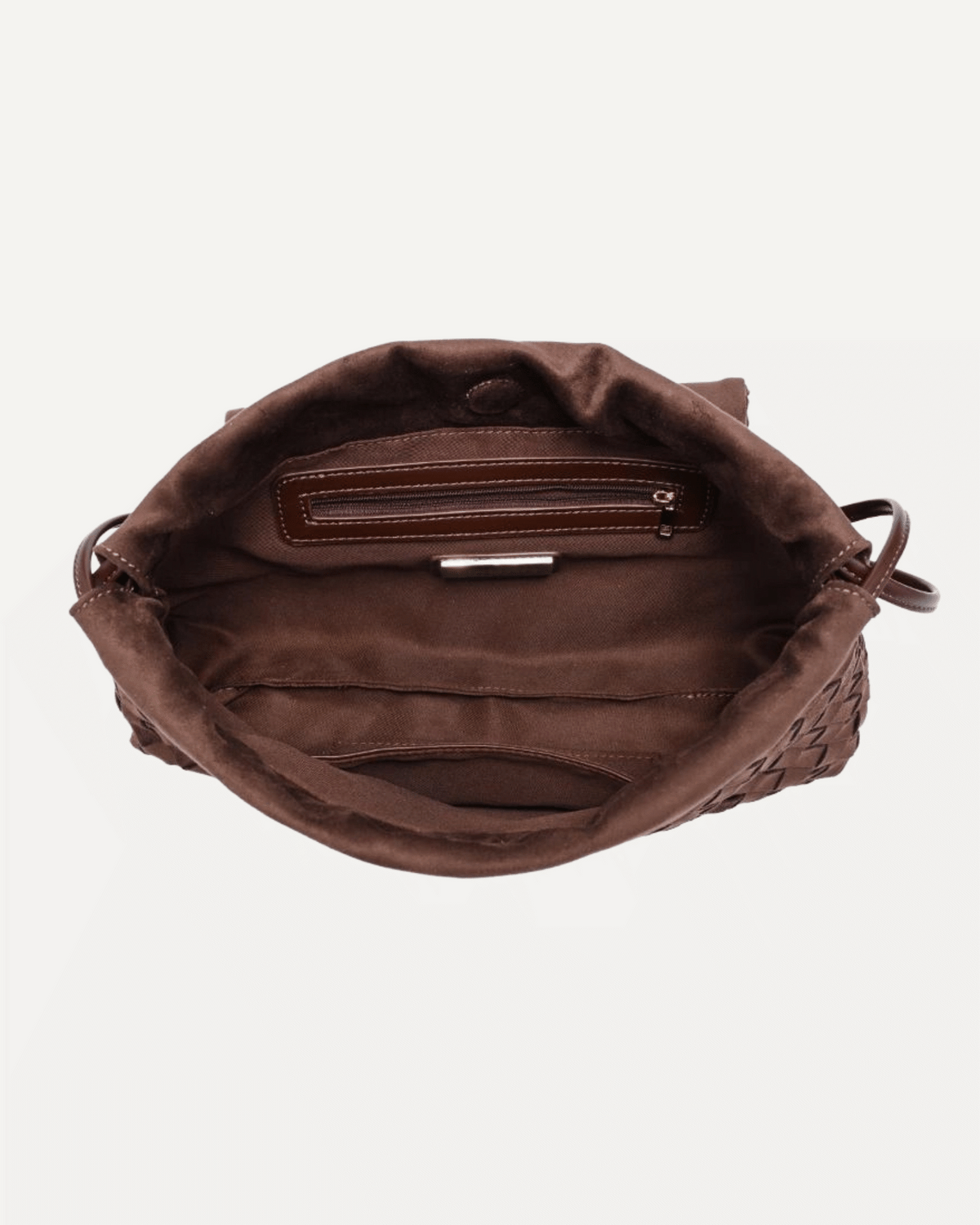 Salem Faux Suede Woven Crossbody