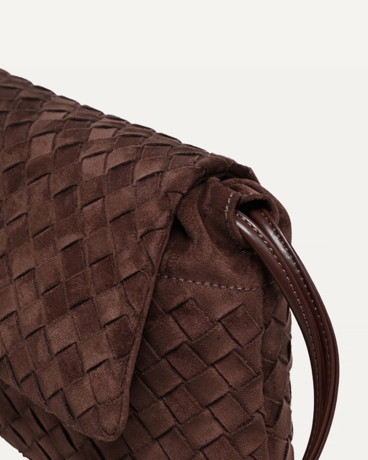 Salem Faux Suede Woven Crossbody