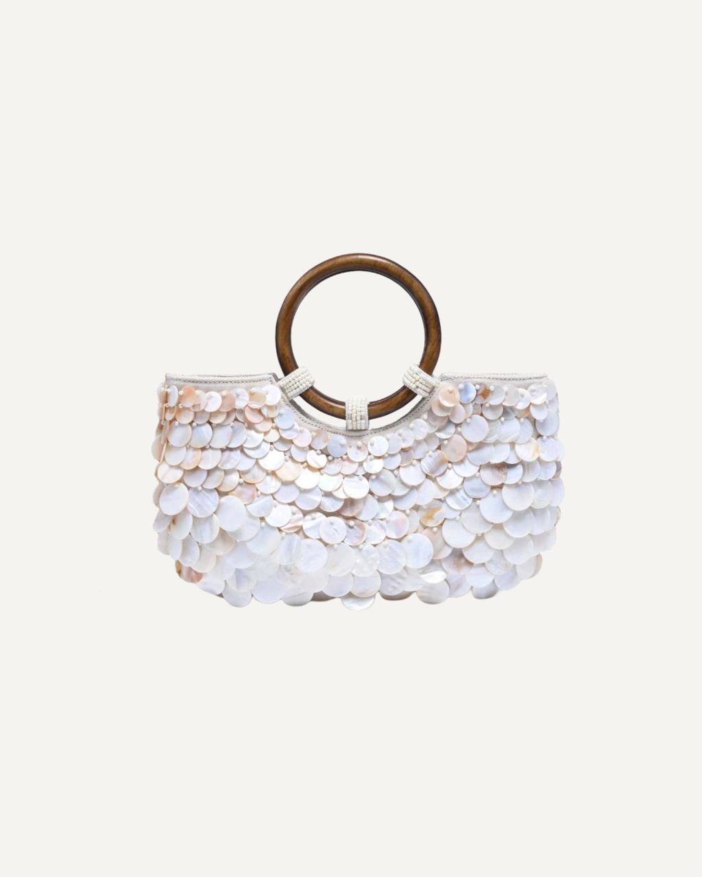 Scarlett Shell Clutch