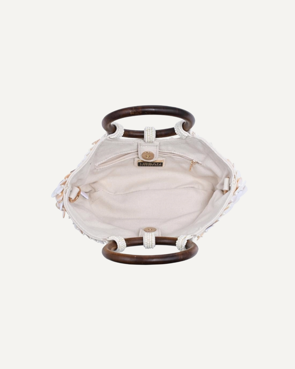 Scarlett Shell Clutch