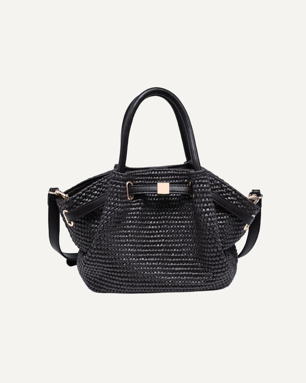 Selena Raffia Crossbody