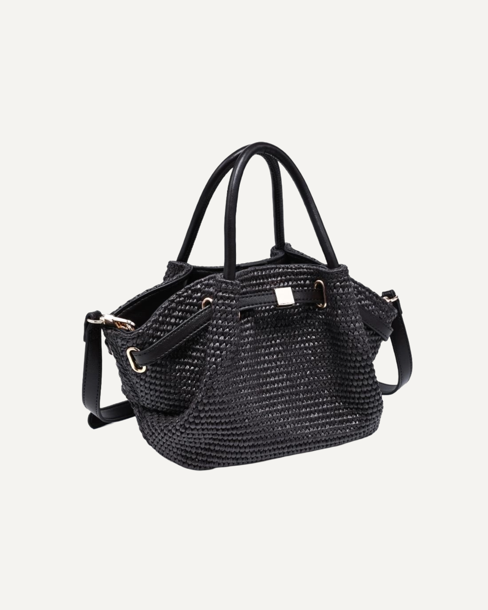 Selena Raffia Crossbody