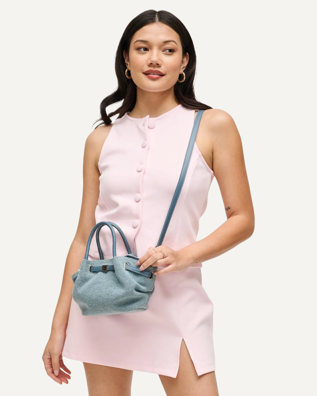 Selena Denim Crossbody