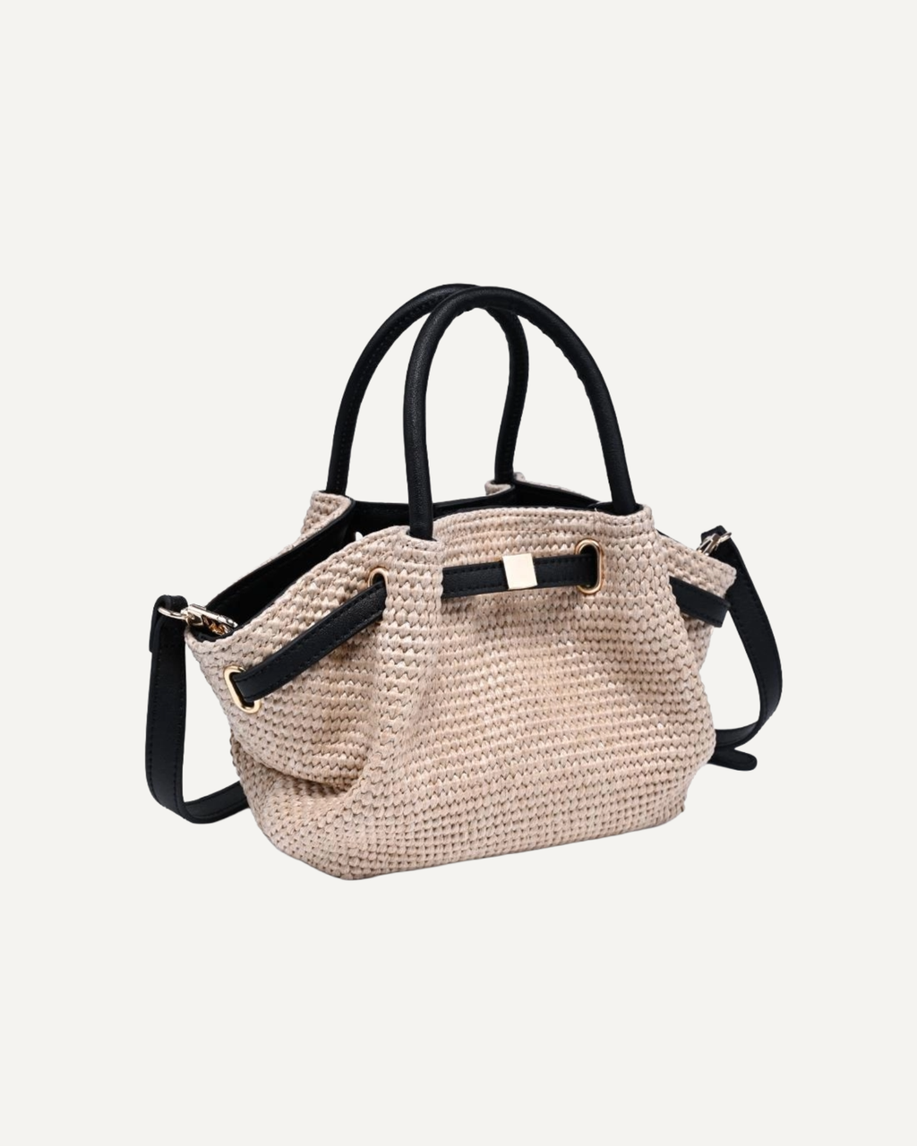 Selena Raffia Crossbody