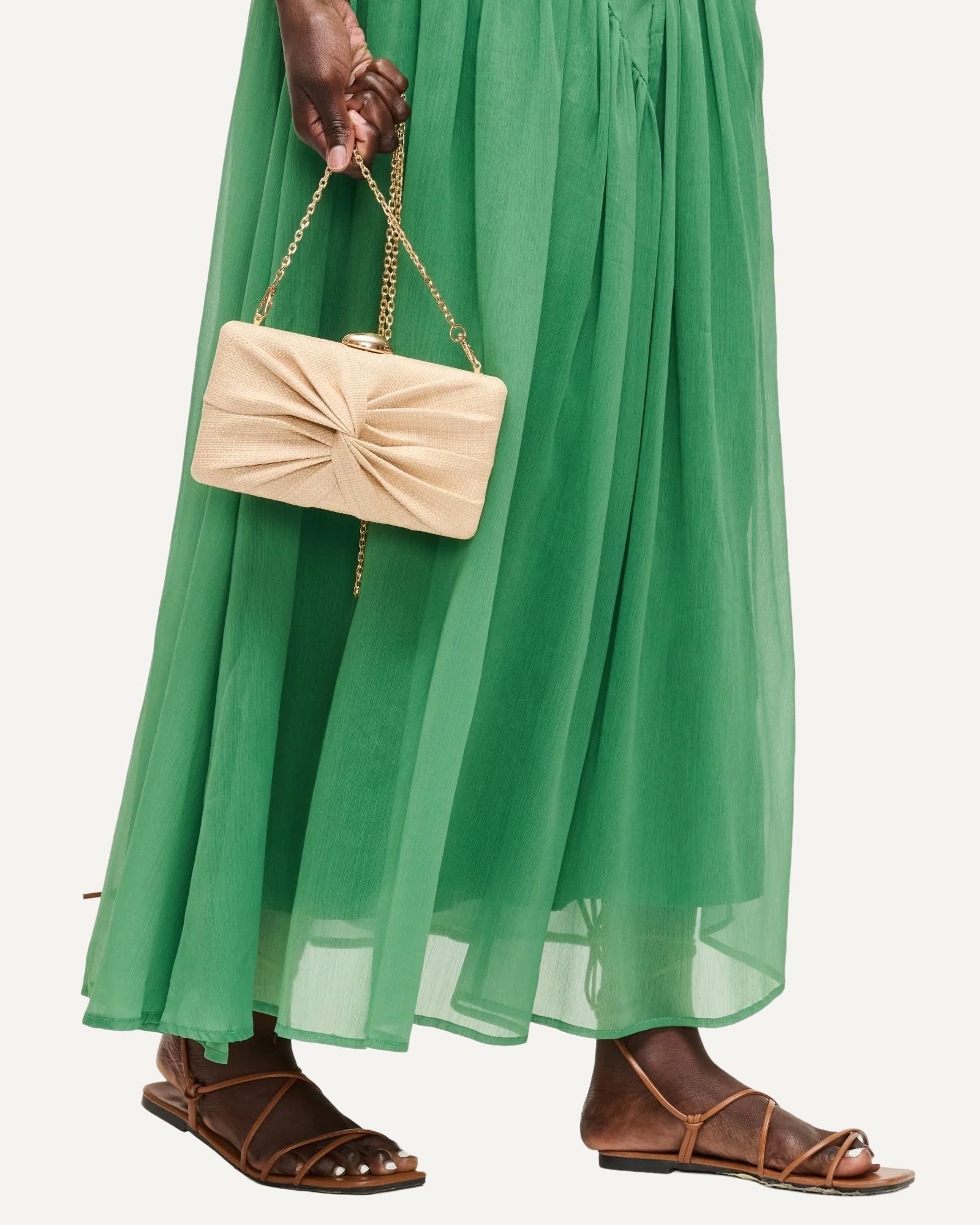 Serenity Knotted Clutch