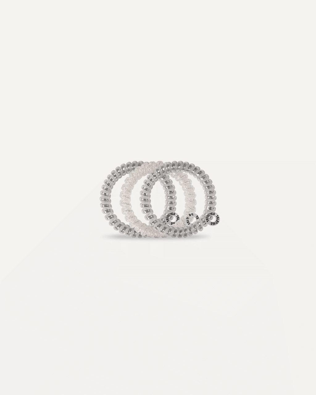 Silver Slay Small Hair Ties