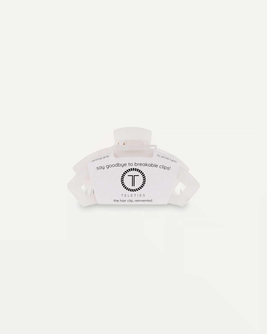 Coconut White Small Clip