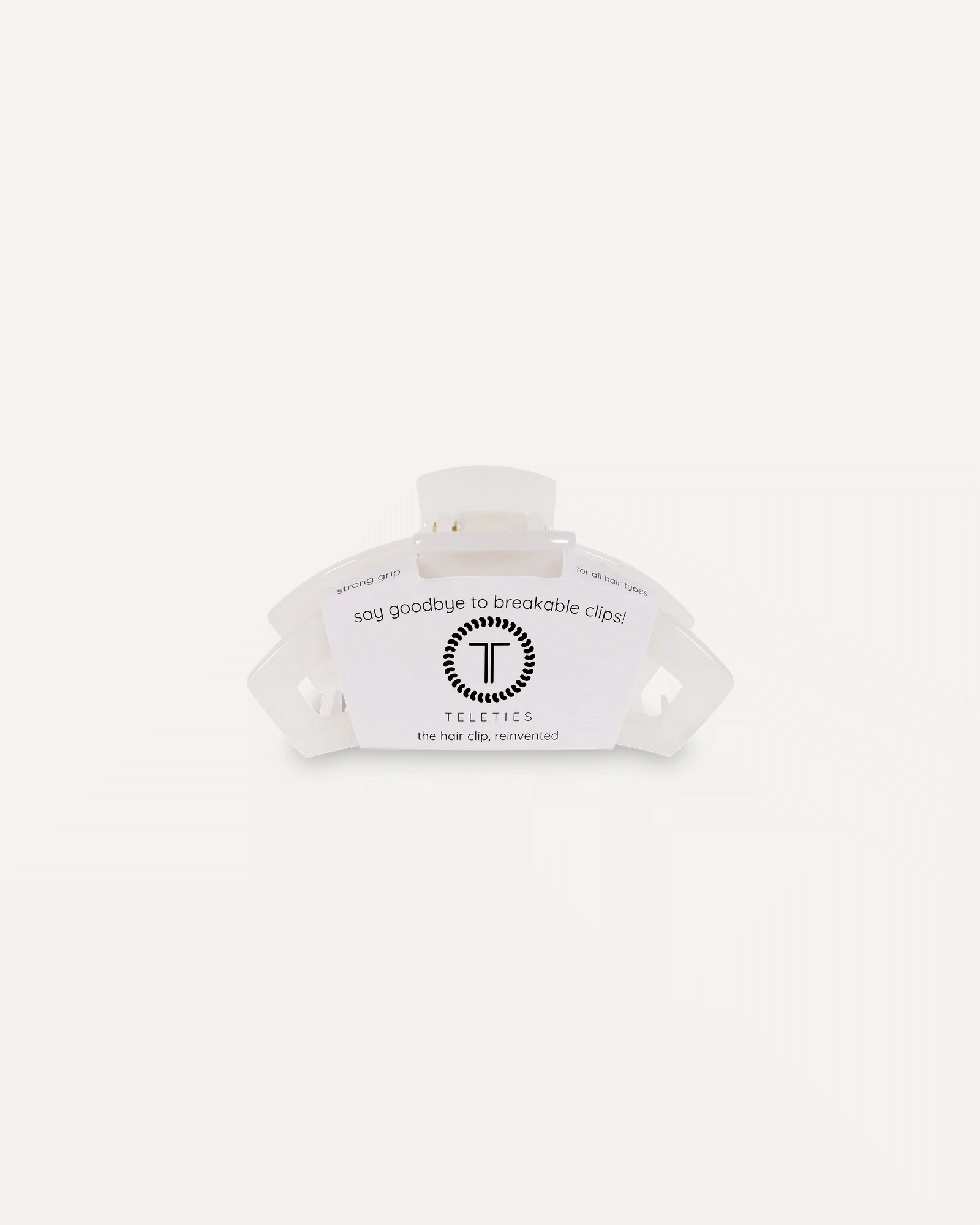 Coconut White Small Clip