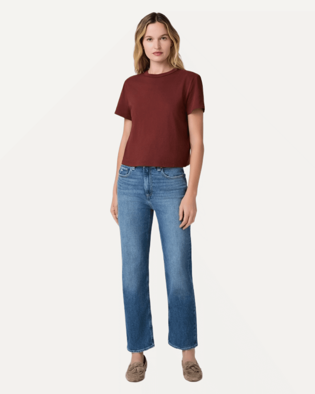 Stevie Ankle Straight Jean