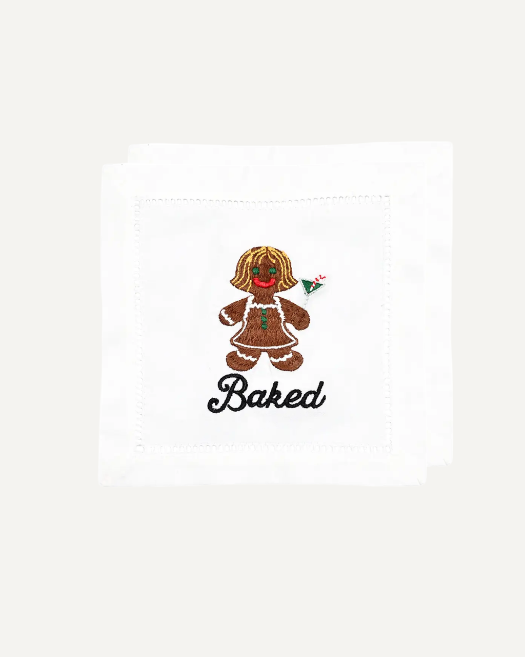 Baked Cocktail Napkins (Set of 4)
