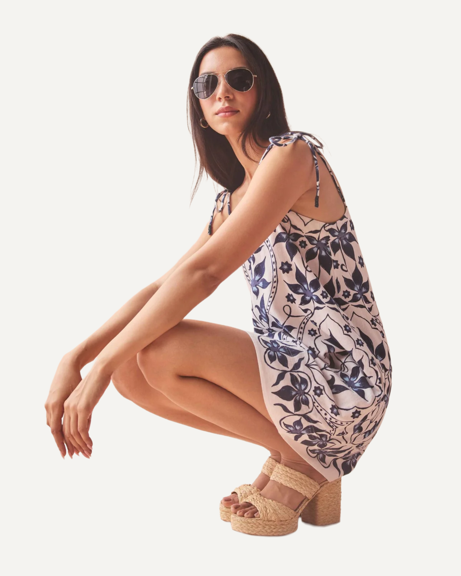 OMIKA Tillie Mini Dress Ceci Bluestone | ISLE Newport, RI Ceci Bluestone / S OMIKA Tillie Mini Dress Ceci Bluestone | ISLE Newport, RI Ceci Bluestone / S