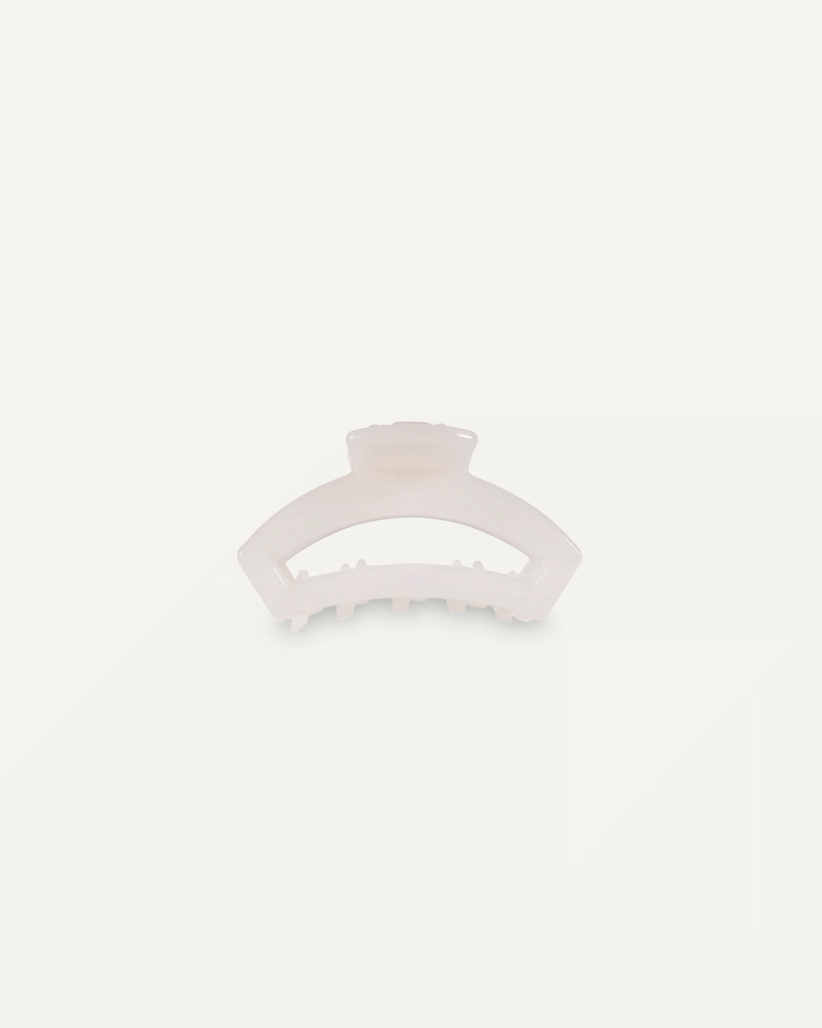 Coconut White Tiny Open Clip