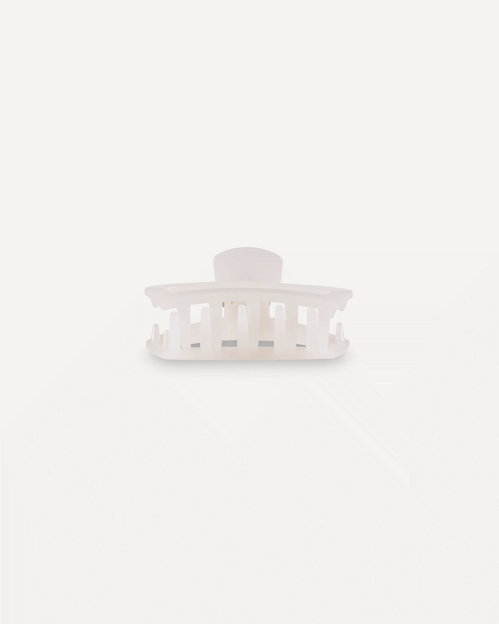 Coconut White Tiny Open Clip
