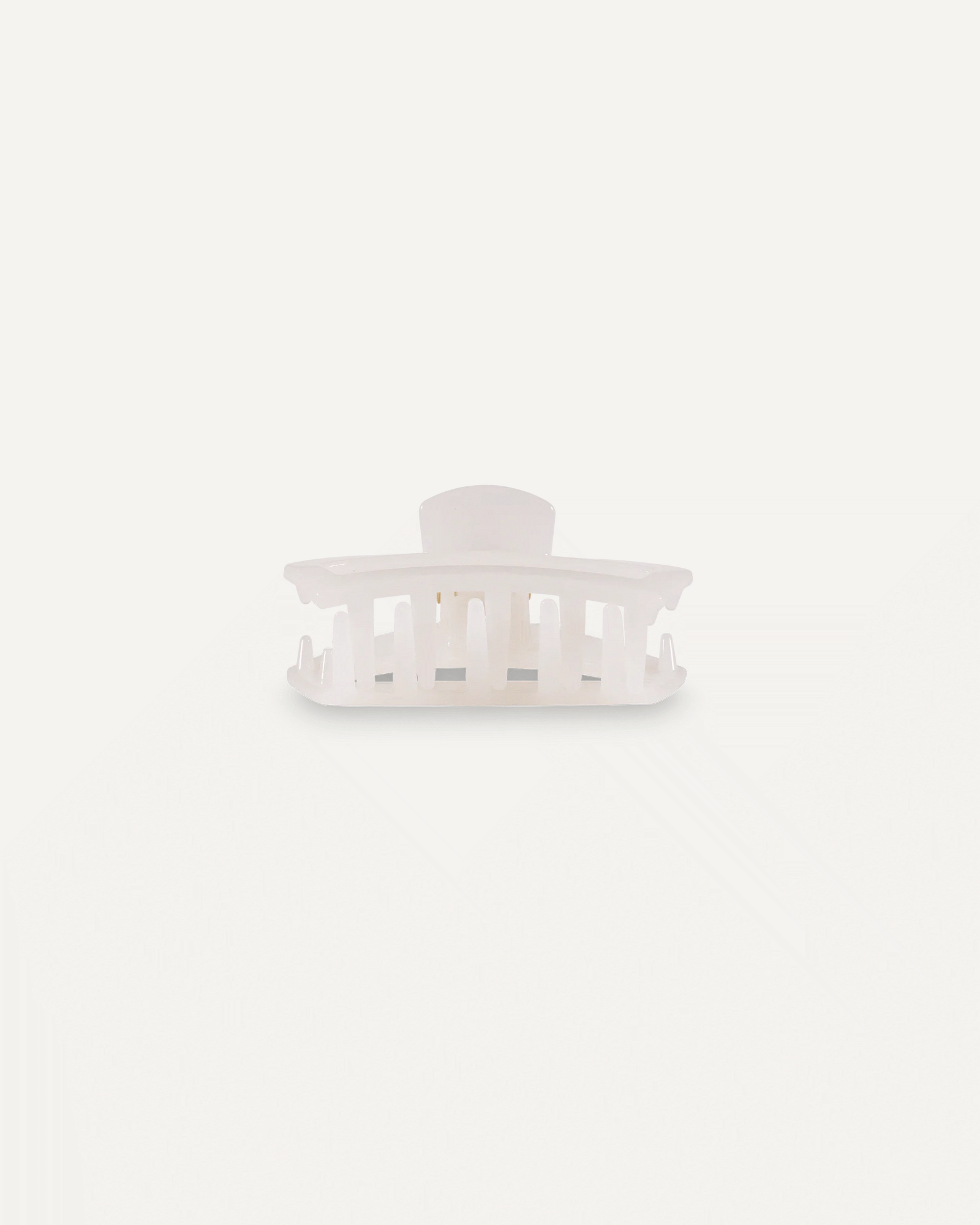 Coconut White Tiny Open Clip