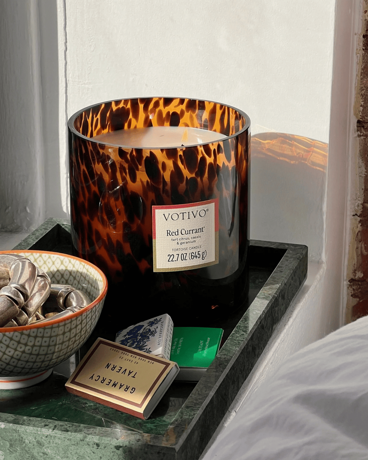 Red Currant Tortoise Candle