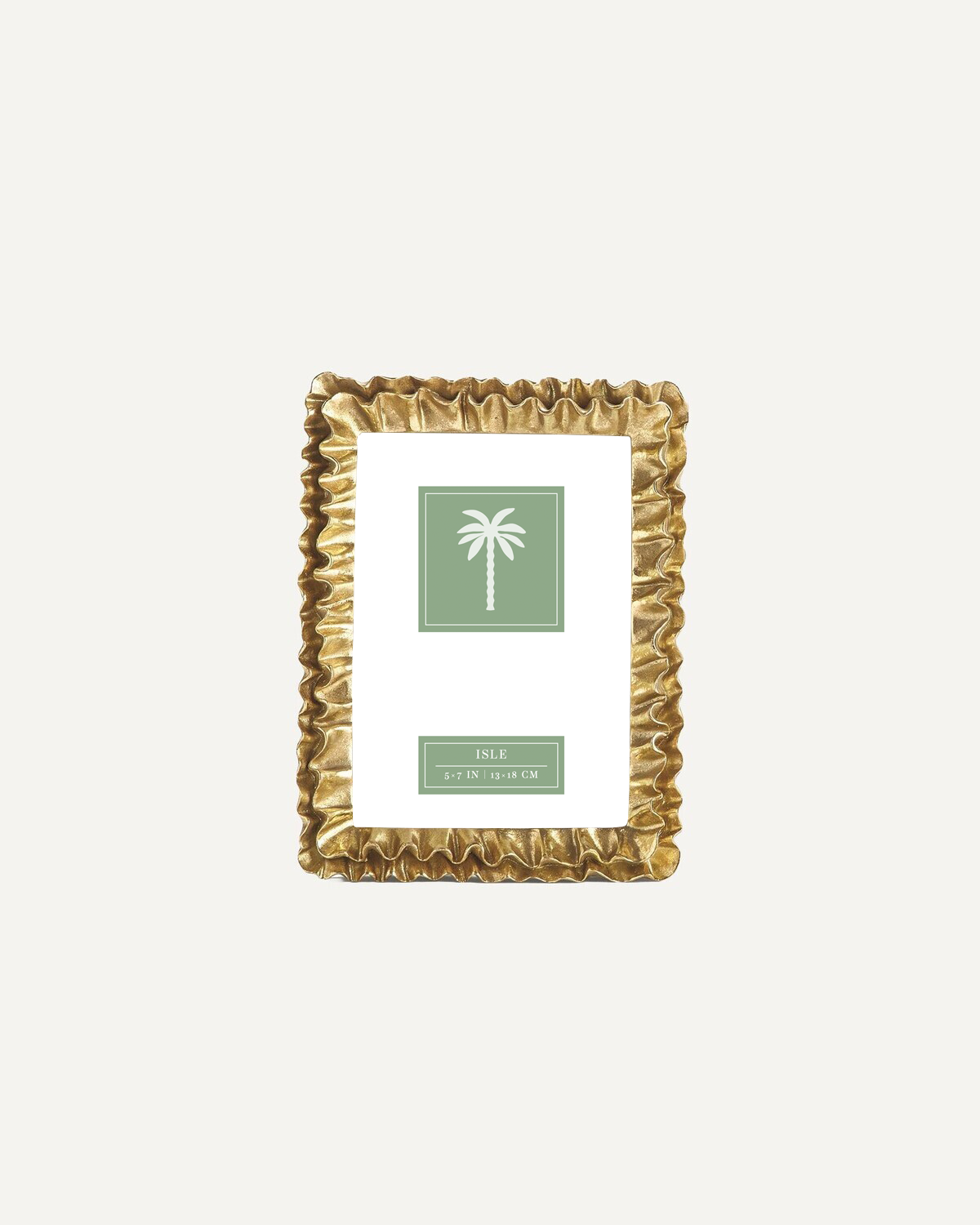Gold Ruffles 5x7 Photo Frame – ISLE Newport