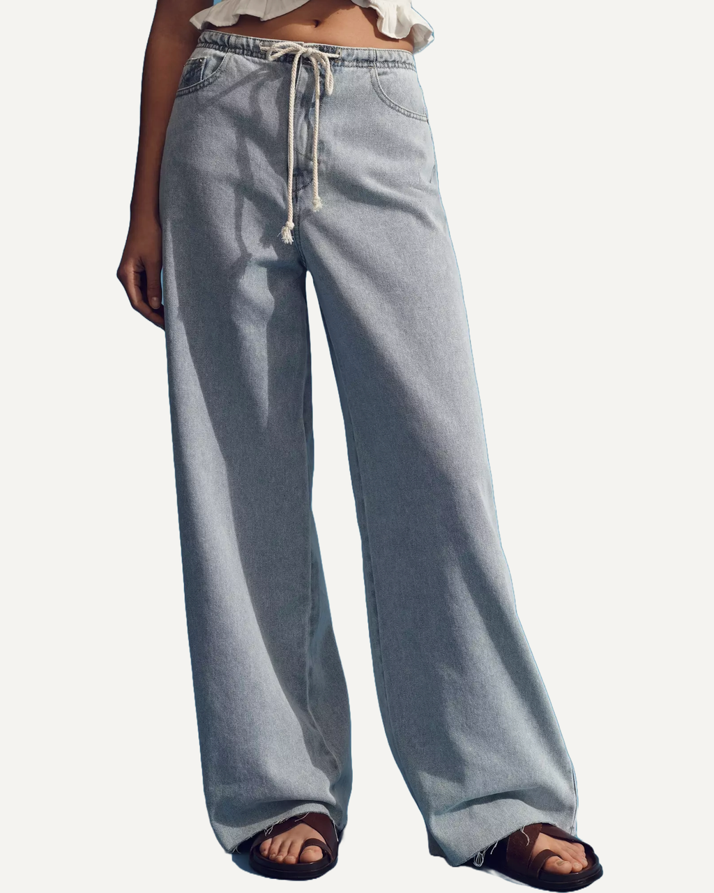 Reece Drawstring Wide Leg