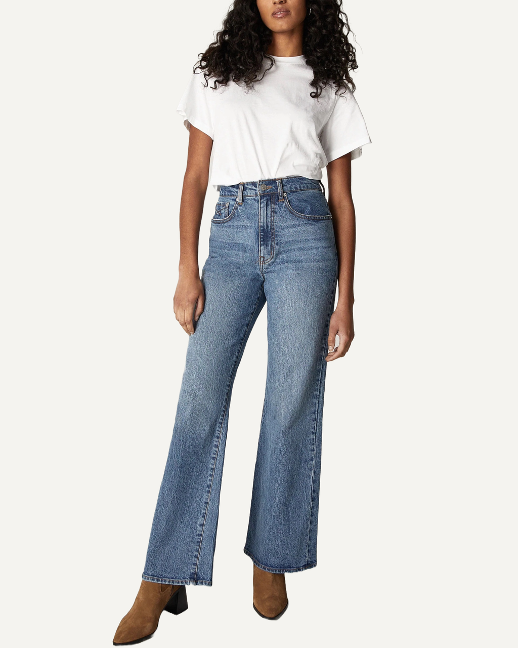Jolene High-Rise Mom Flare