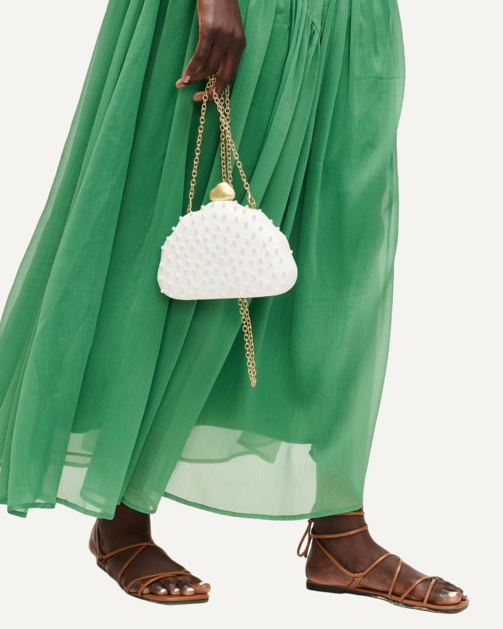 Valeria Pearl Clutch