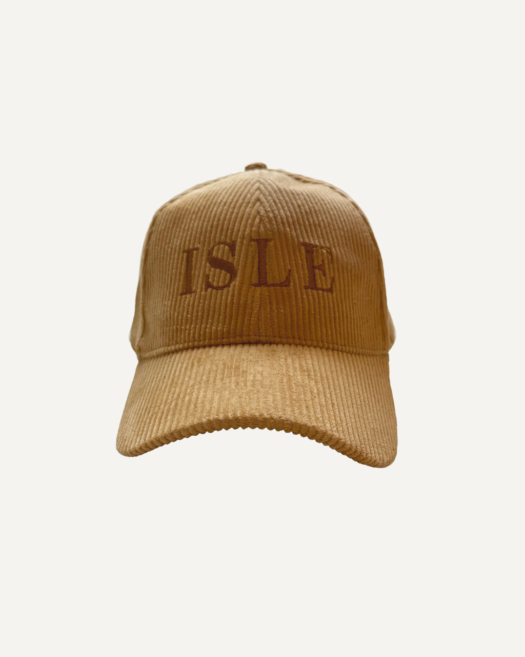 Corduroy Embroidered Ball Cap