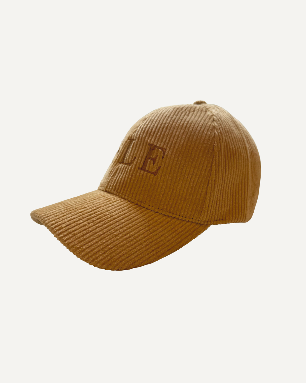 Corduroy Embroidered Ball Cap
