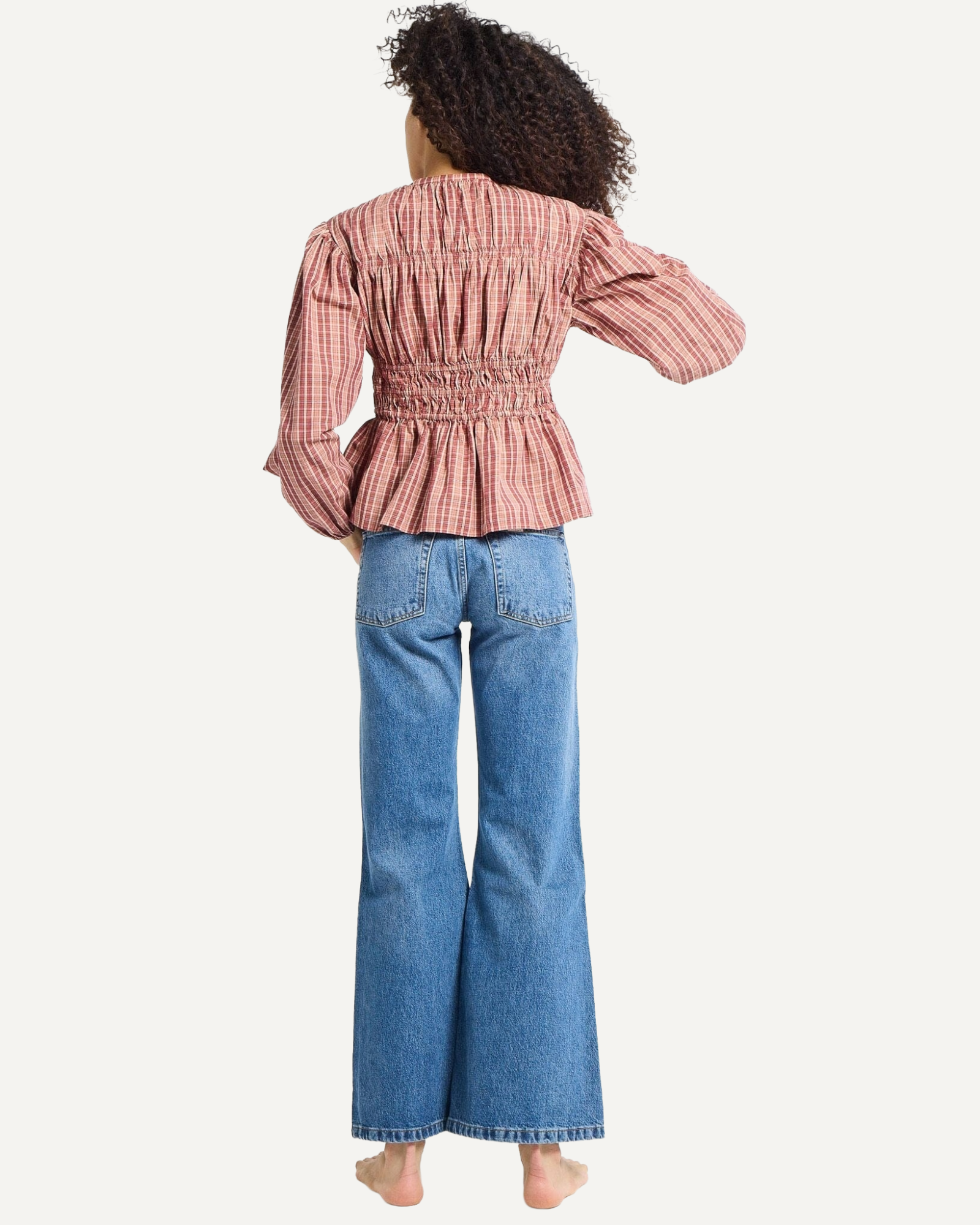 トップス ella drawstring blouse Ella Top – ISLE Newport