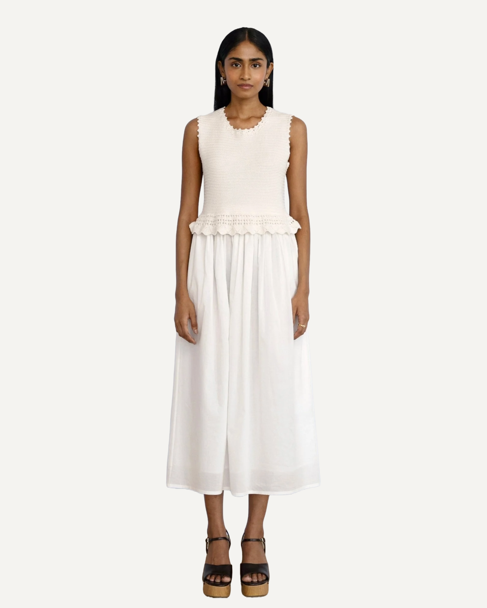 banjanan heather crochet maxi dress Banjanan Heather Crochet Dress