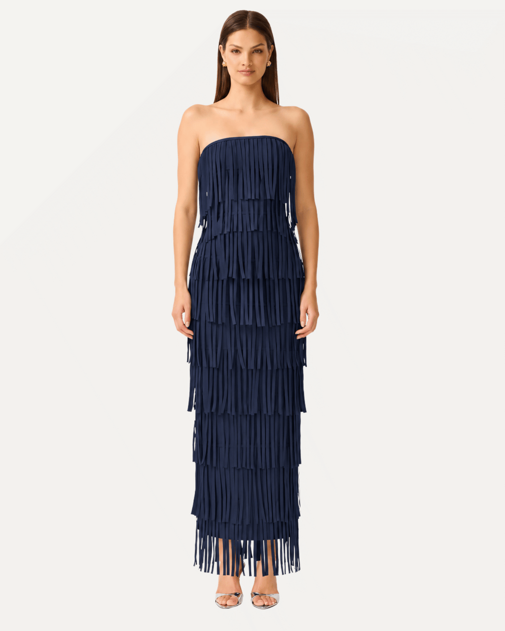 Yelena Fringed Maxi Dress