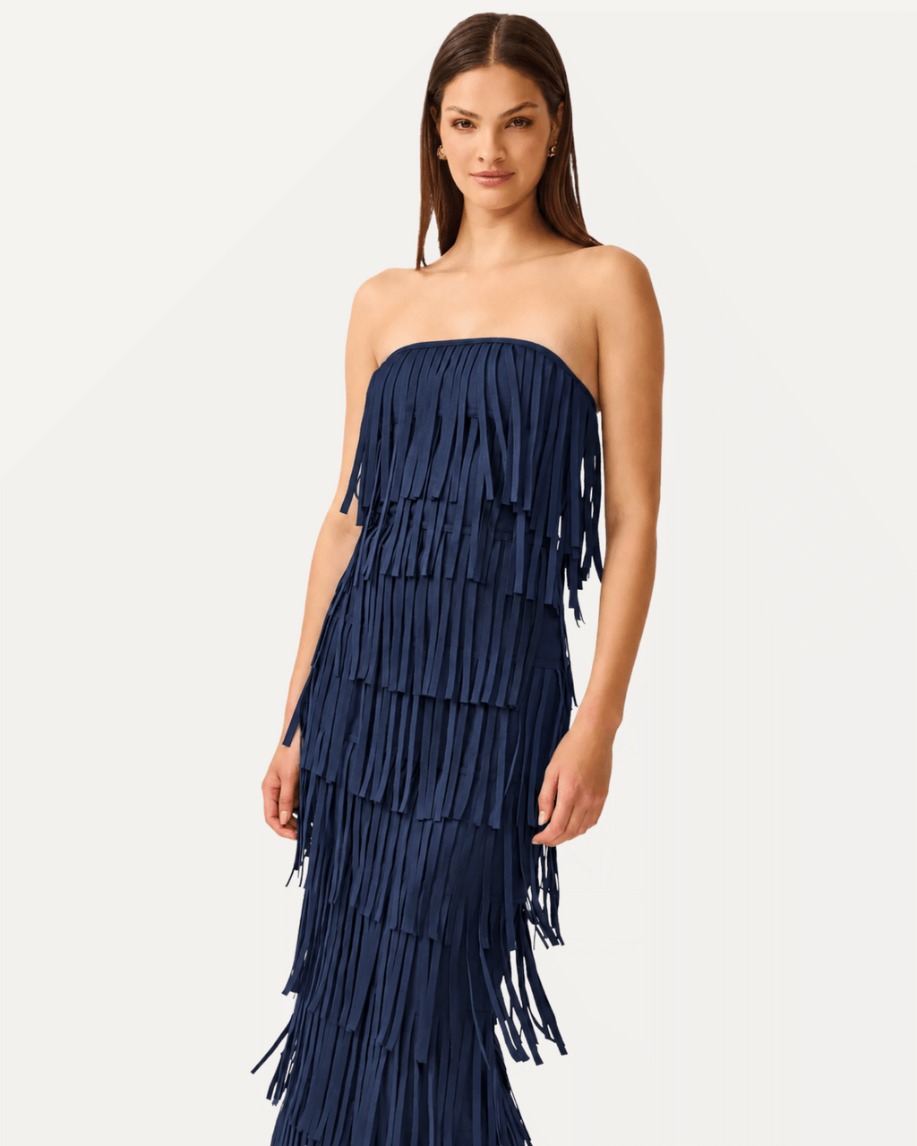 Yelena Fringed Maxi Dress
