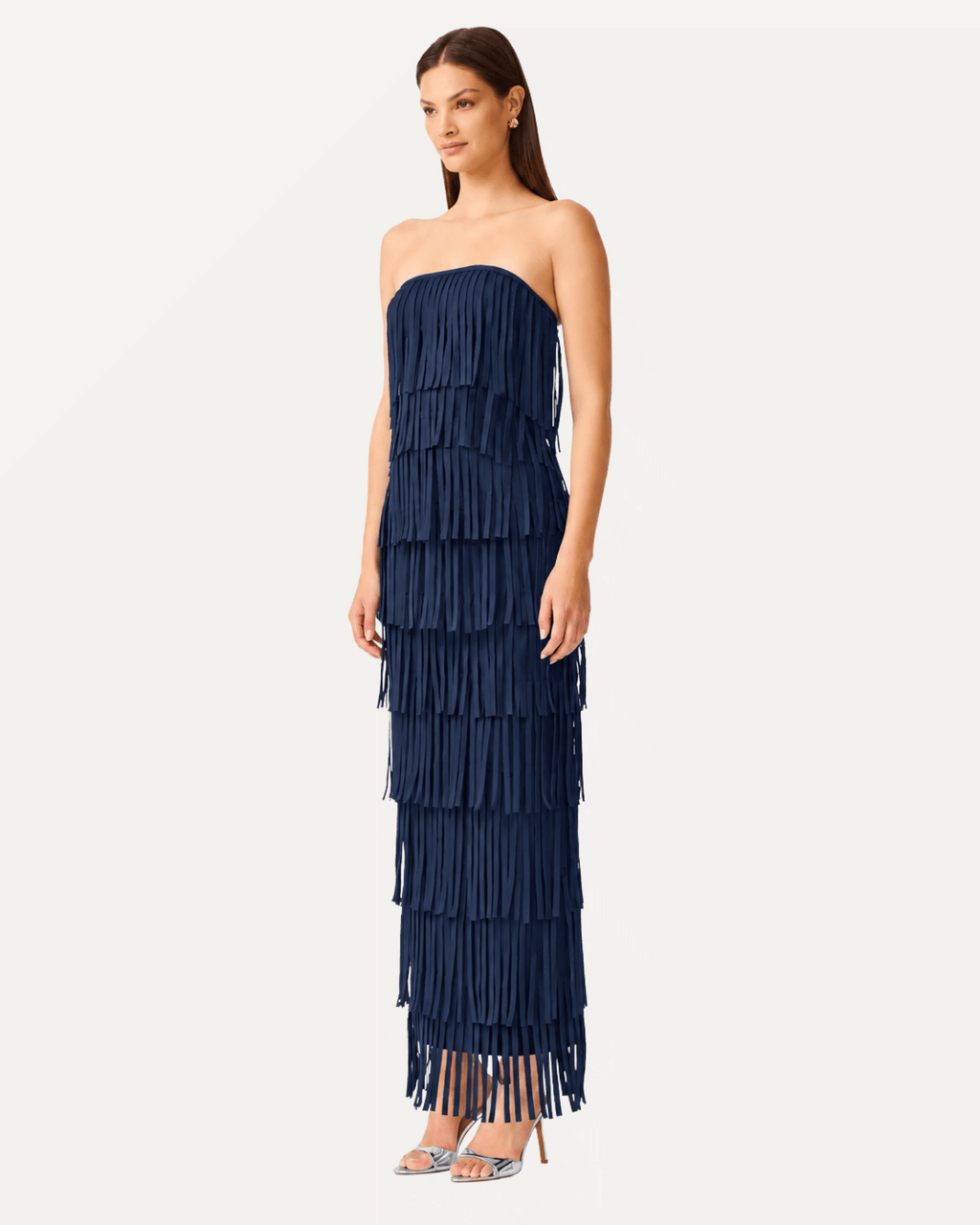 Yelena Fringed Maxi Dress