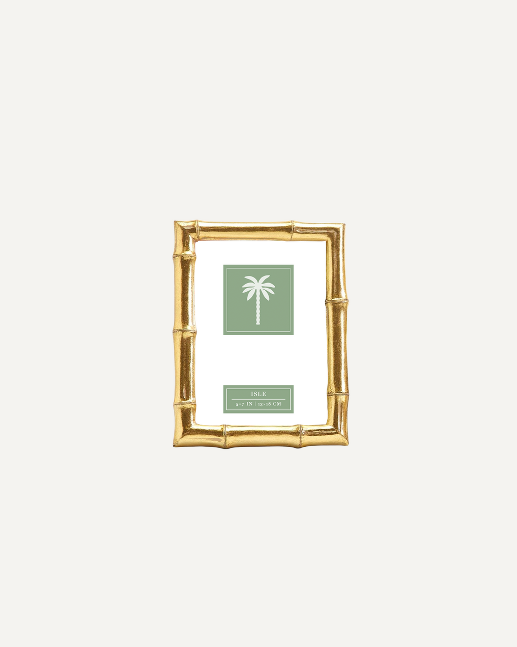 Gold Bamboo 5x7 Photo Frame