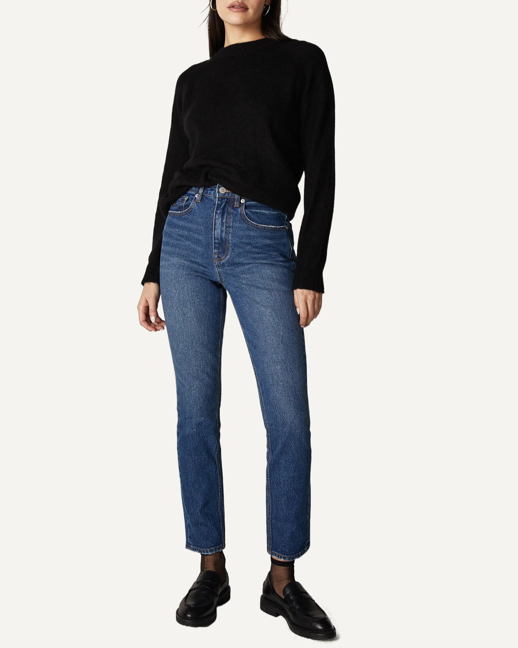 Sloane High-Rise Cigarette Jean