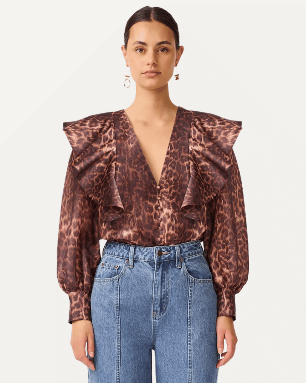 Zamira Bell Sleeve Blouse
